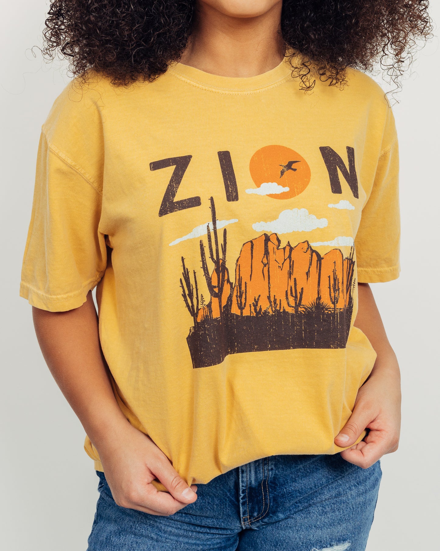 Zion Tee || Yellow