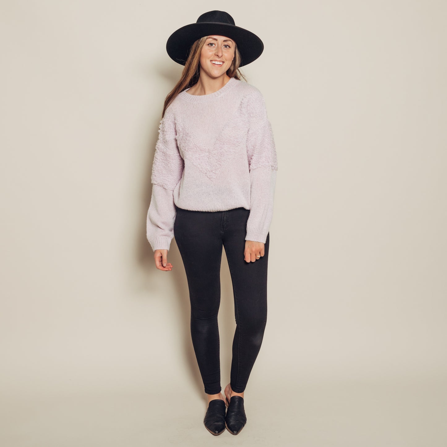 Alana Sweater | Lilac