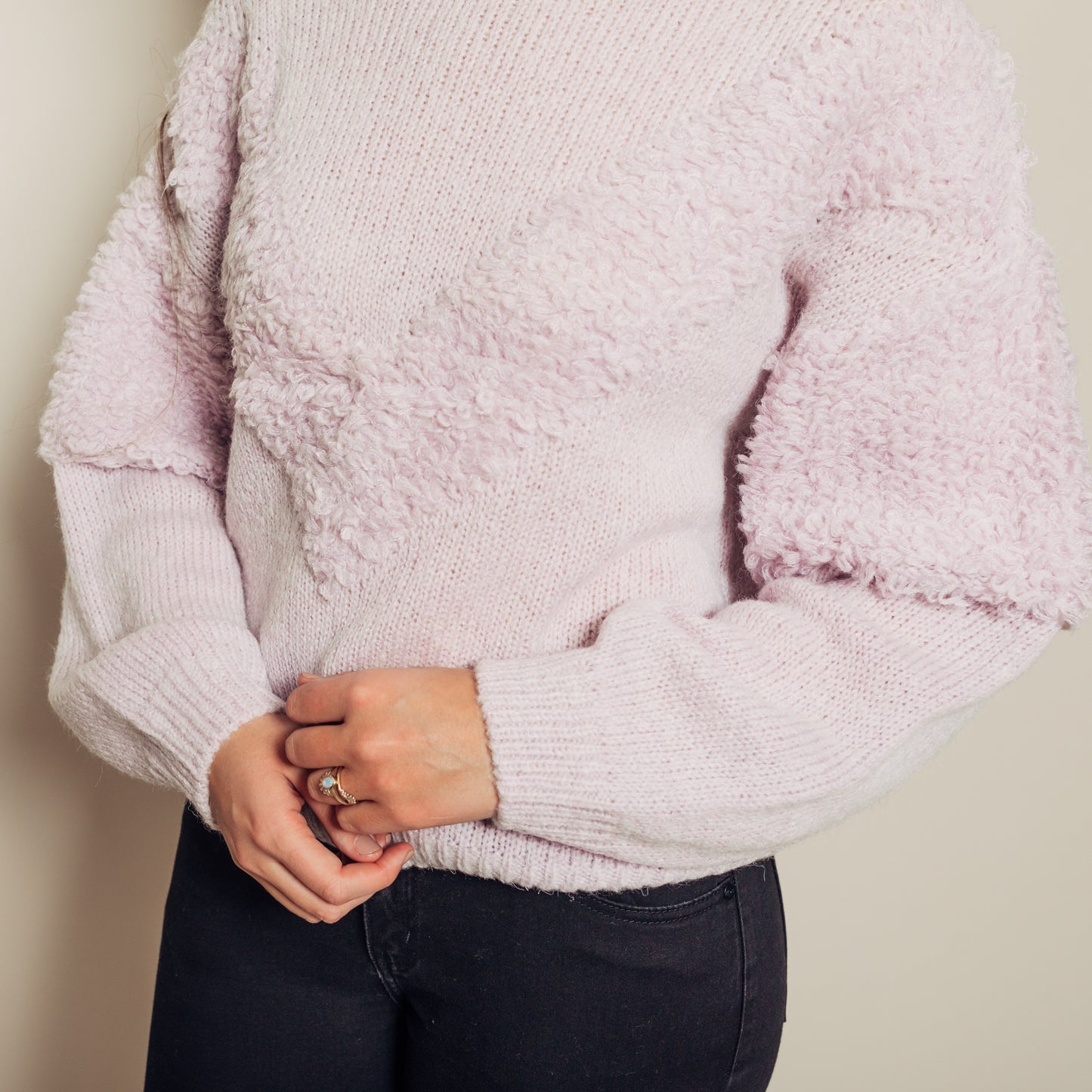 Alana Sweater | Lilac