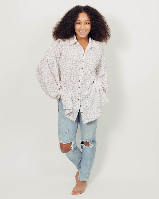 Daisy Top || White