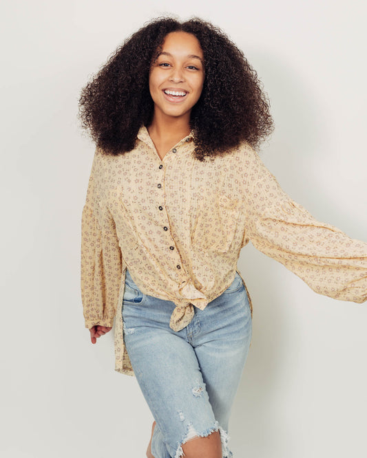 Daisy Top || Yellow