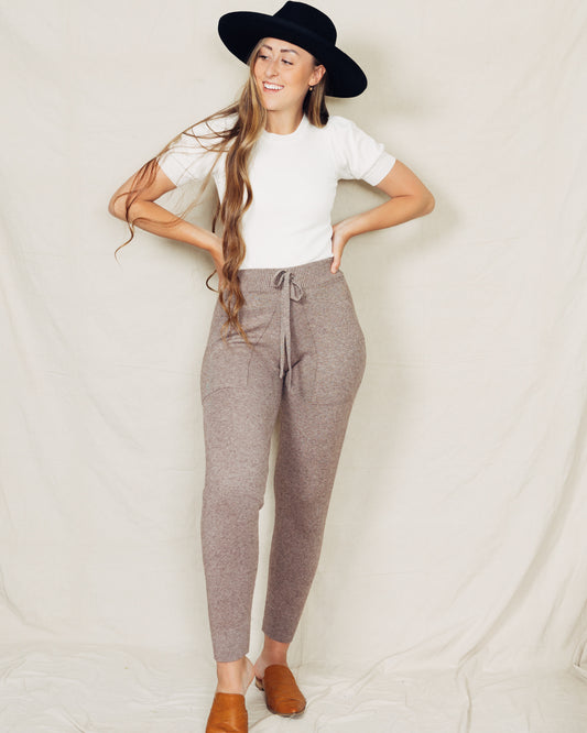 Elena Pants || Taupe