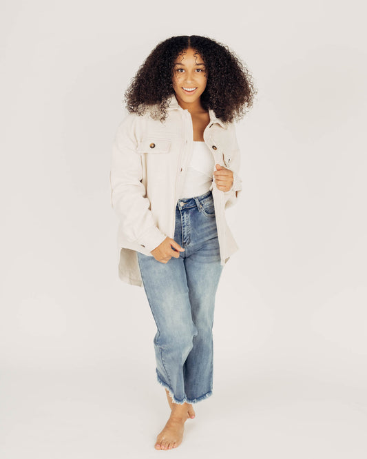 Cream Shacket