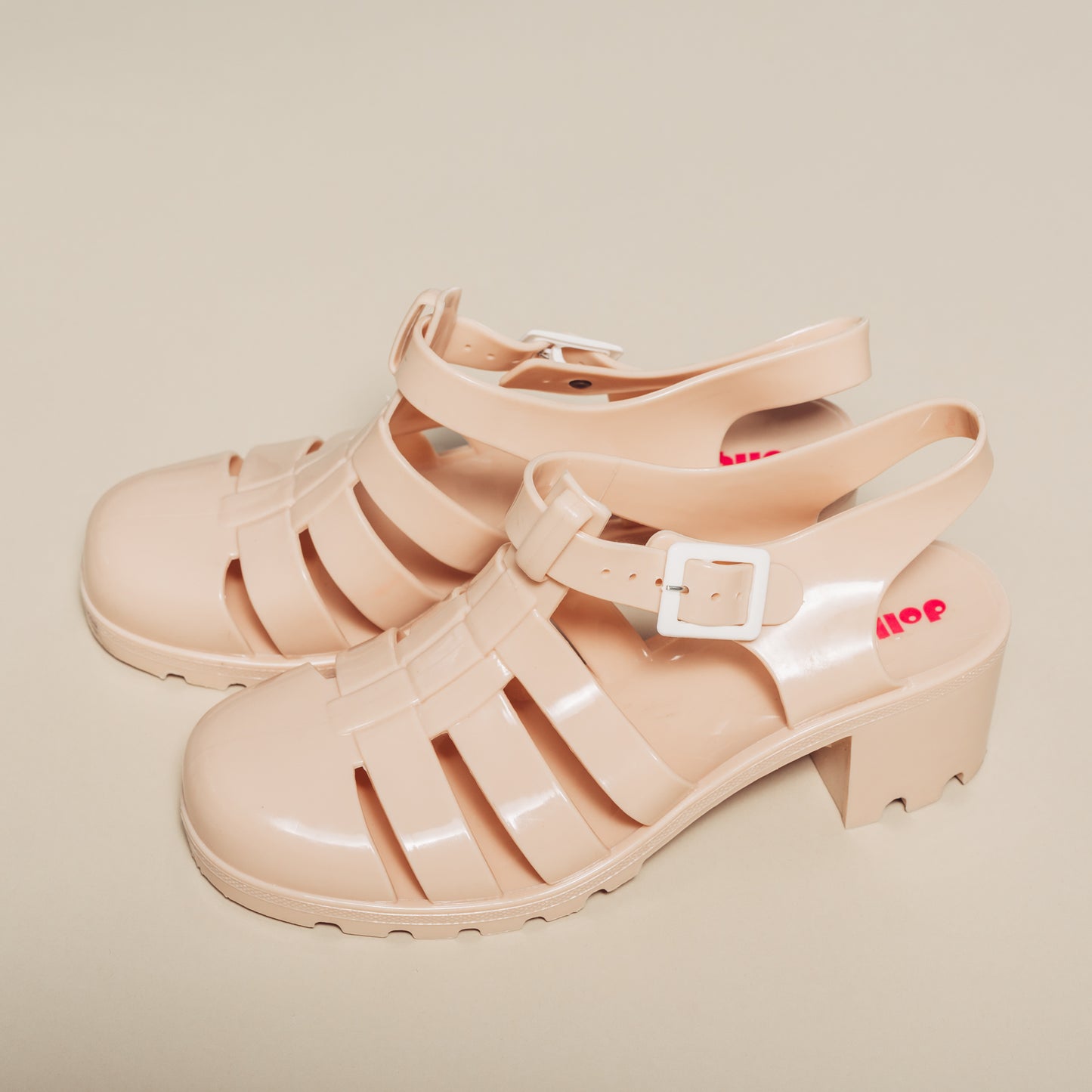 Jelly Shoes | Beige