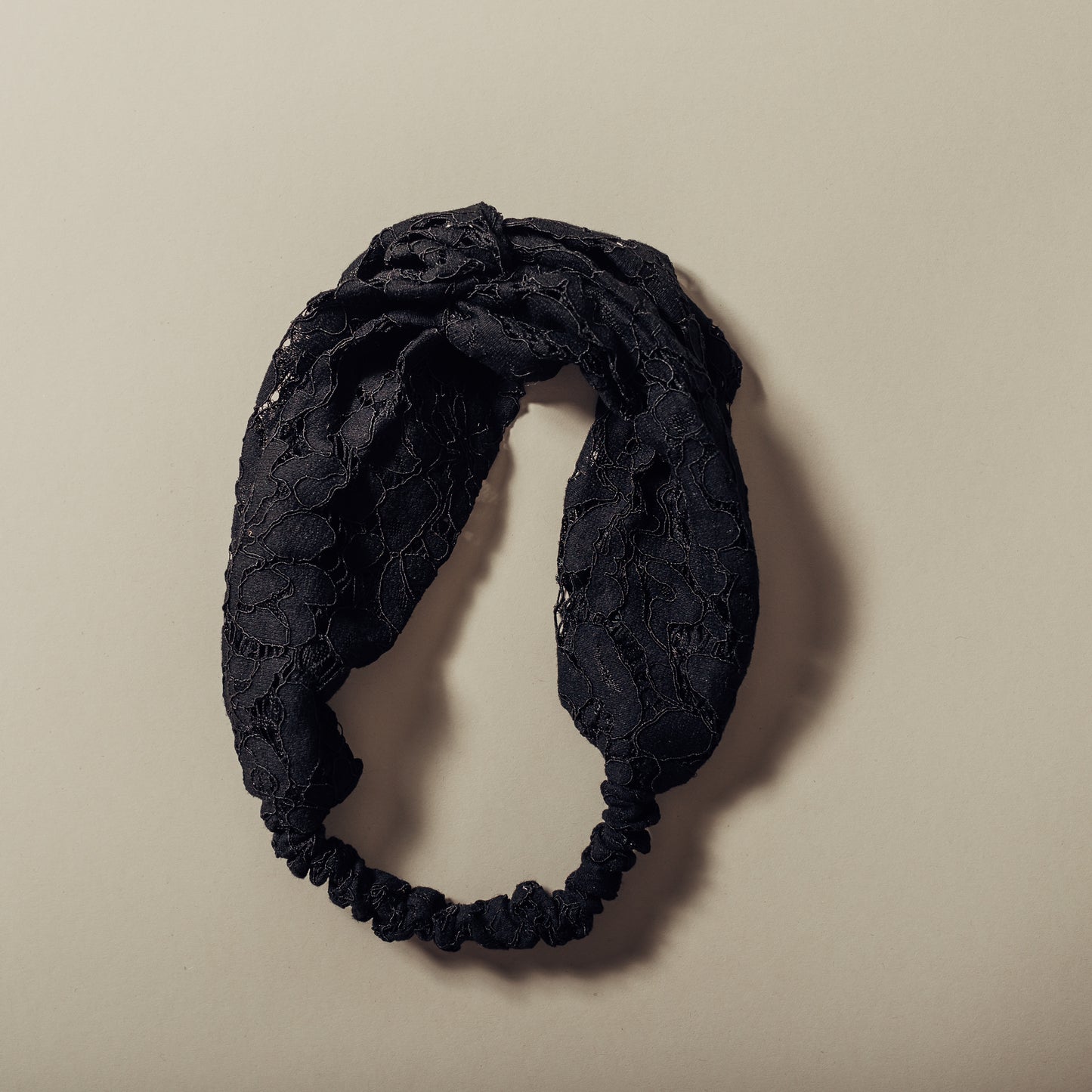 black lace headband
