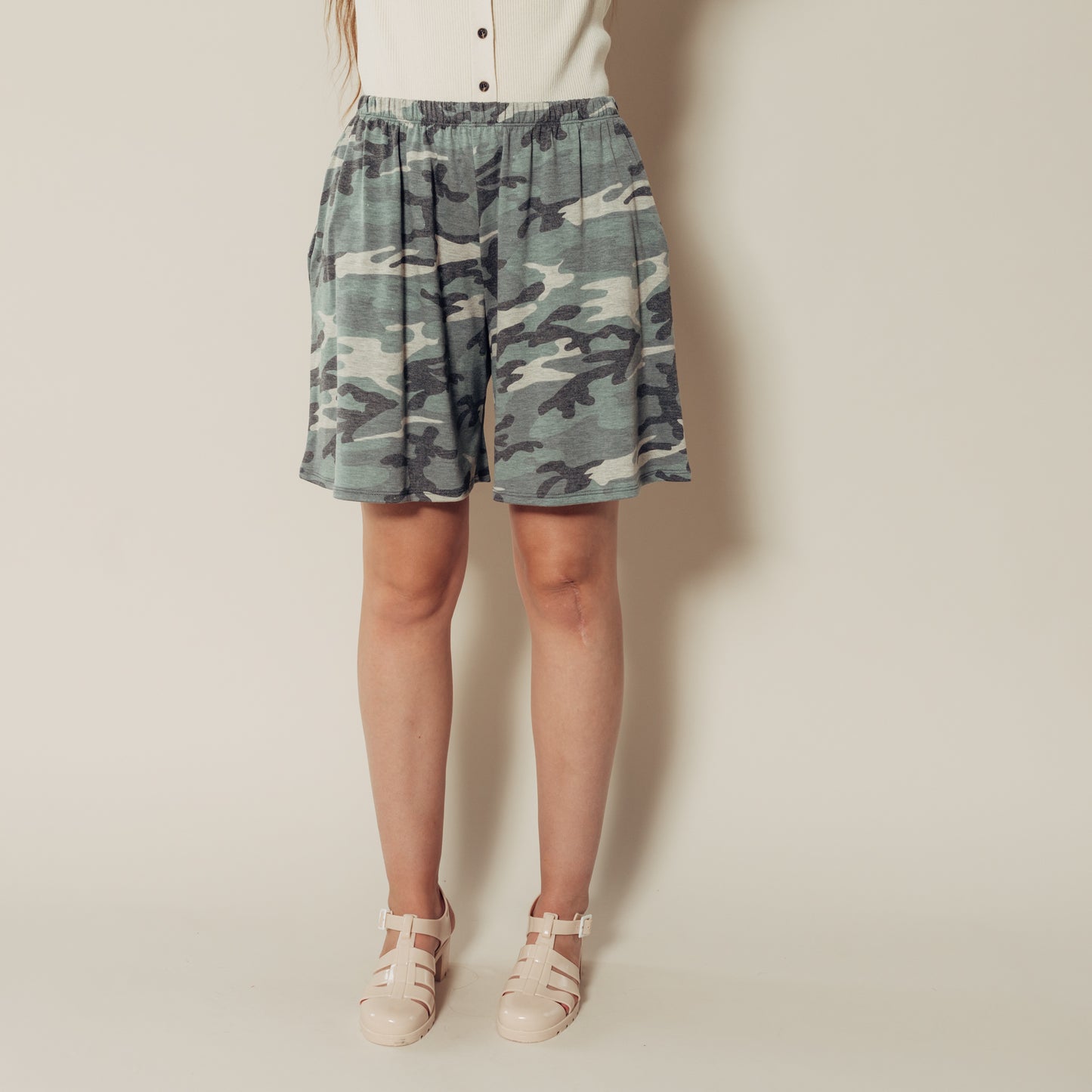 Arabella Shorts || Camo